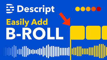 How to Add B-ROLL to Your Video in Descript the Easy Way