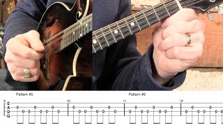 Mandolin Pick Technique- Crosspicking & Syncopation chords