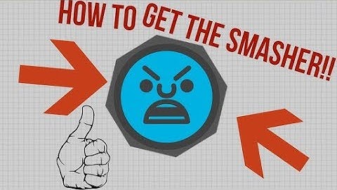 HOW TO GET SMASHER IN DIEP.IO!!!//smasher is OP!//