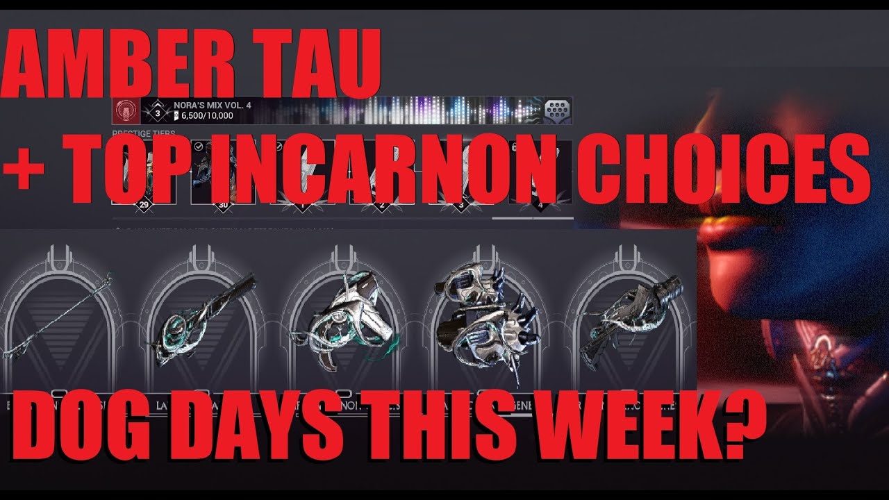 What Week Rotation Is Incanon Warframe This Week In Warframe INCARNON ROTATION/NIGHTWAVE Weekly Reset Week 10 ...