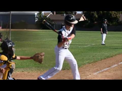 Nate Blocher #27 Troy HS c/o 2020 RBI single to CF vs SHHS