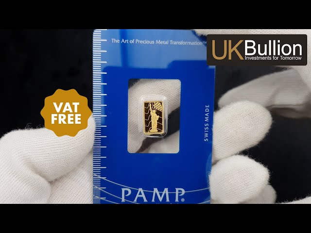 1g PAMP Statue Of Liberty Gold Bar I Buy Now - YouTube