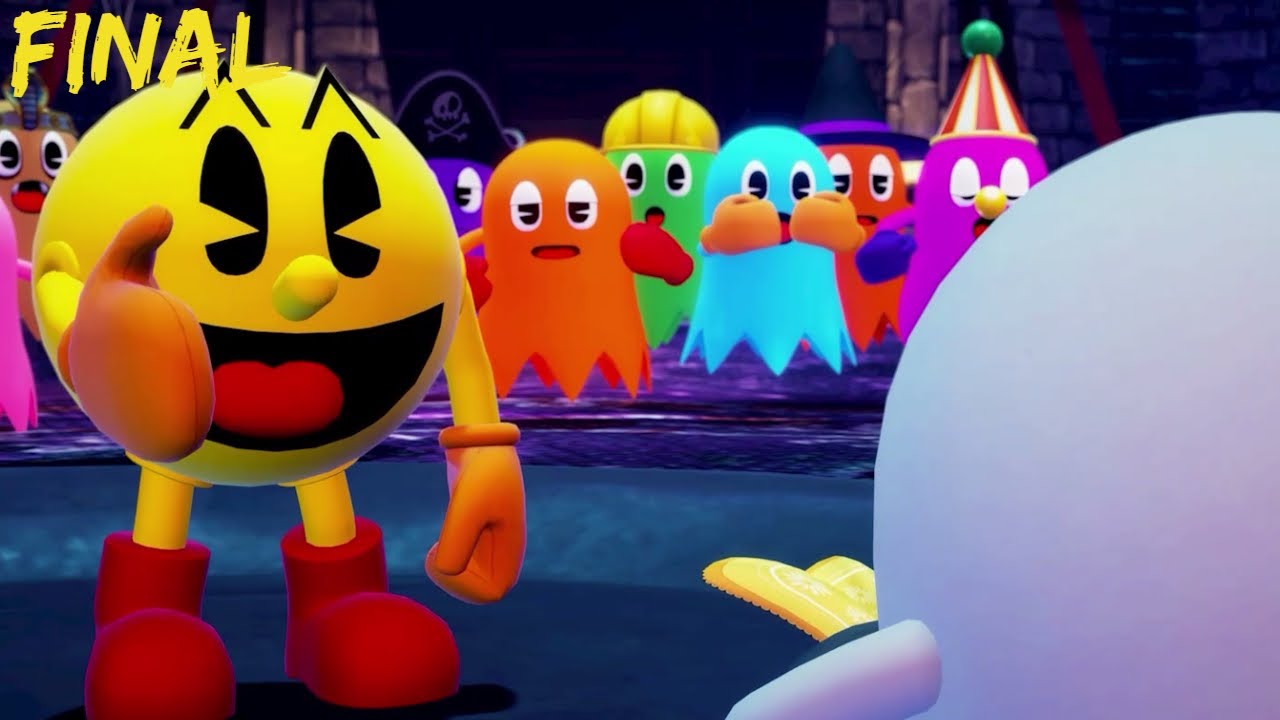 PAC MAN WORLD Re PAC Final: Toc man perdonado y la familia junta - YouTube