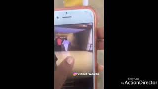Monifah Shelton why is she laughing coming out of Kenneka funeral??