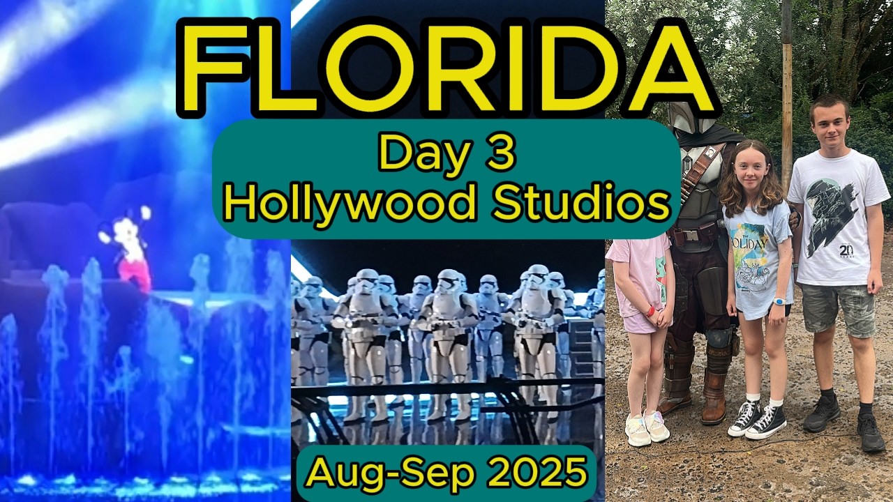 Day 3 Hollywood Studios/ Rise of the Resistance POV