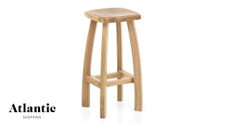 Oslo Oak Bar Stool