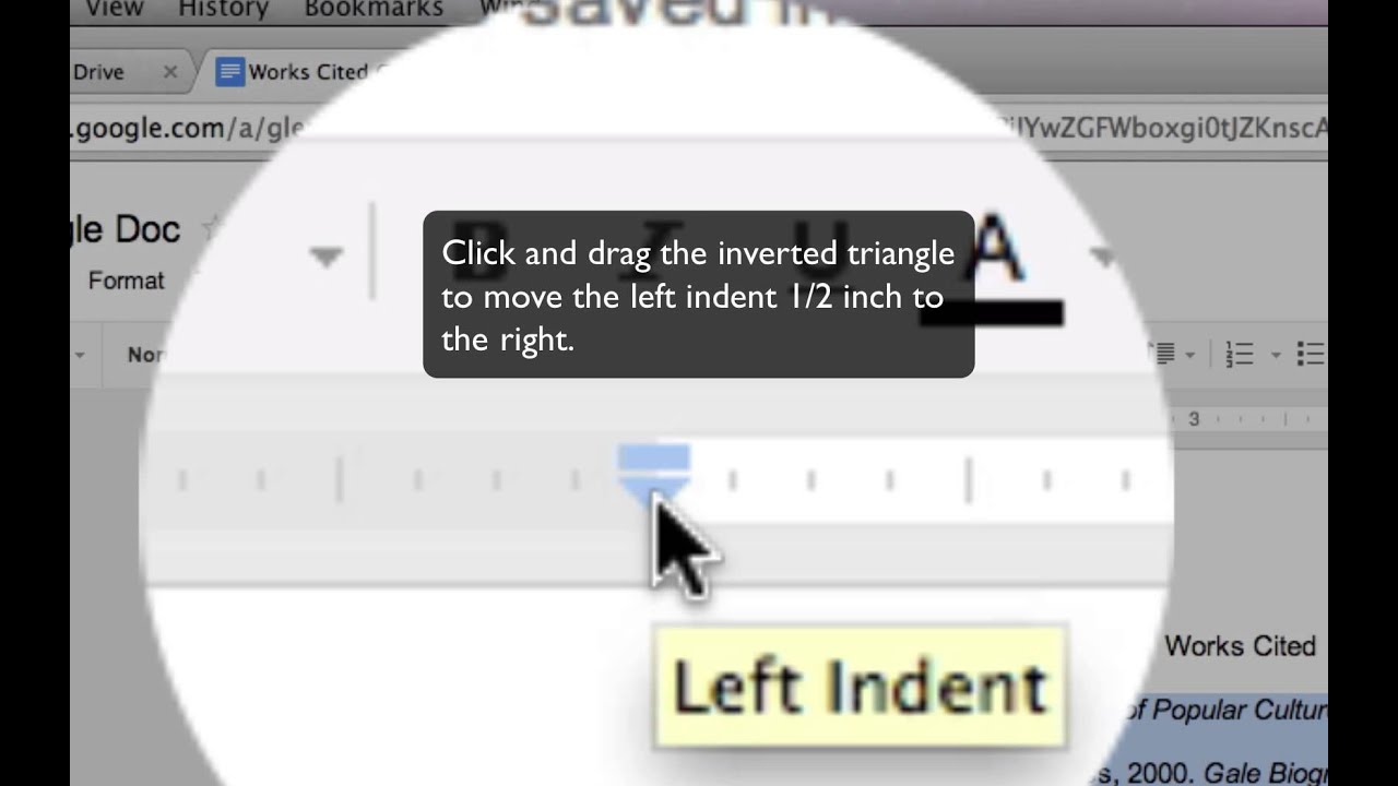 Google Docs Hanging Indent Tutorial - YouTube