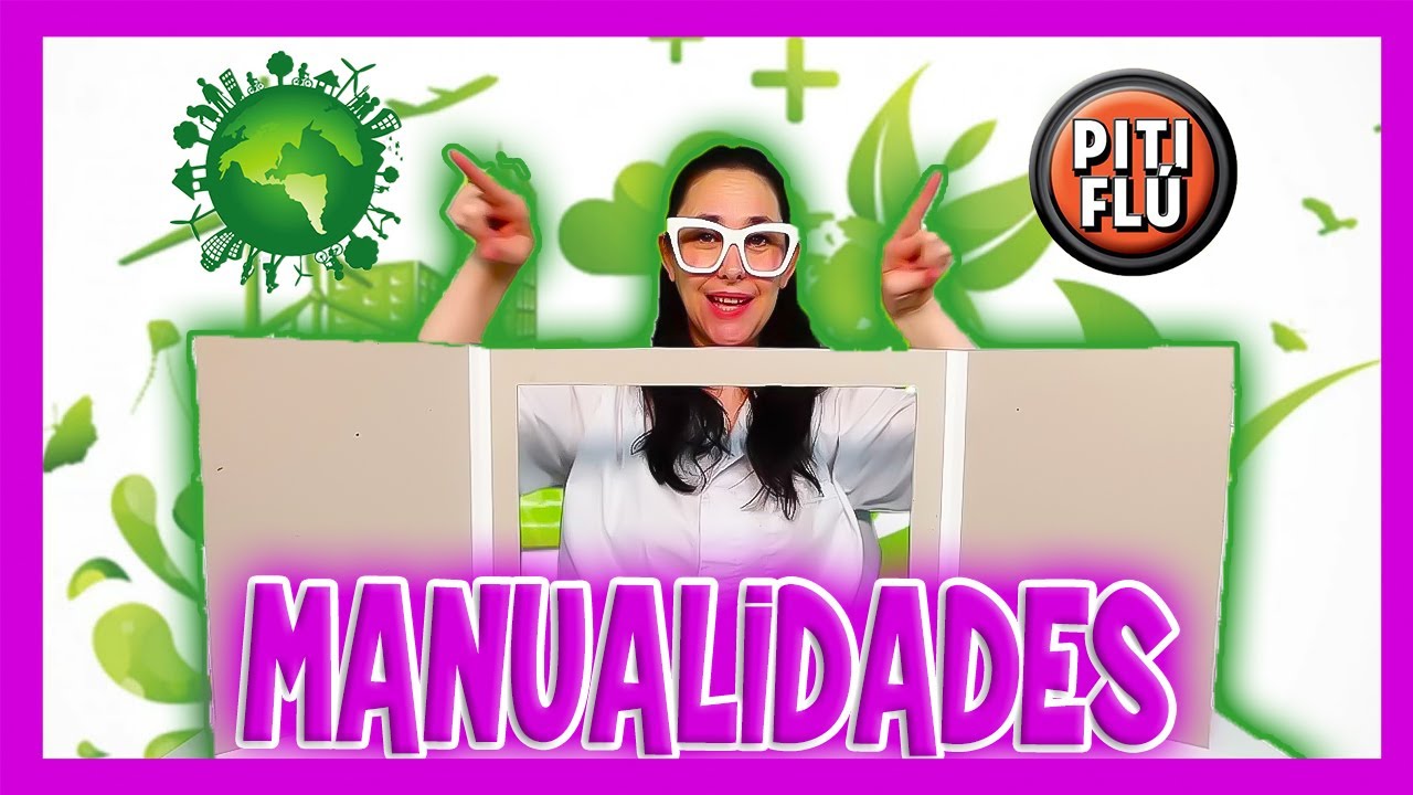 👐MANUALIDADES PITIFLÚ👐 📗 Teatro Kamishibai | MUNDO SOSTENIBLE ♻️