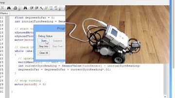 Intro to RobotC 7 Part II: Gyro Sensor