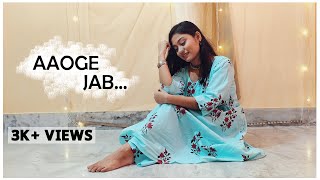 |Electro Folk | Aaoge Jab | Sitting Choreography | One Take | Neeti Mohan | Payel Dev | Aditya Dev |