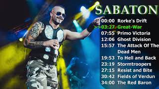 🔥SABATON Best Songs🔥🔥🔥 SABATON  Top Hits 🔥