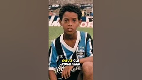 Sabías que RONALDINHO marco 23 goles en un torneo con solo 13 años.