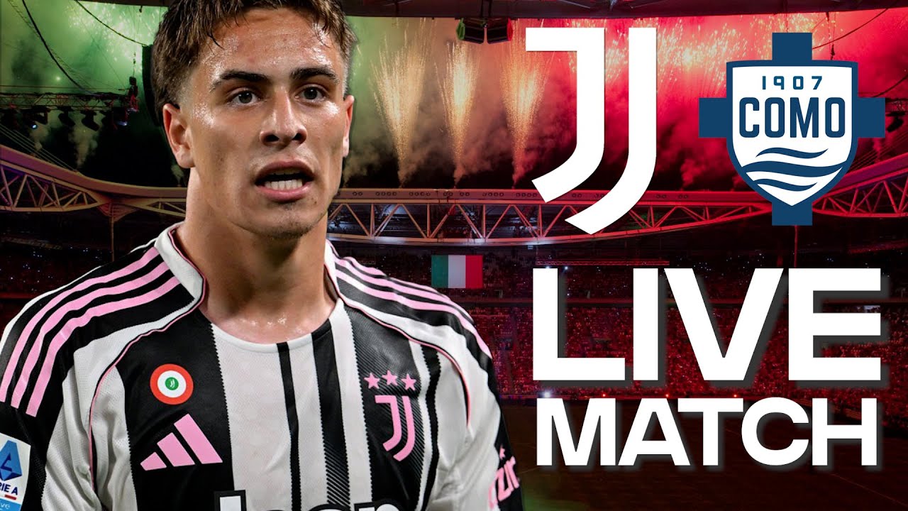🔴 WATCH NOW: JUVENTUS vs COMO | SERIE A LIVE REACTION