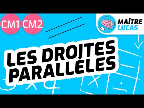 Recognizing and drawing parallel lines - Grades 4-5 - Cycle 3 - Mathematics - Geometry