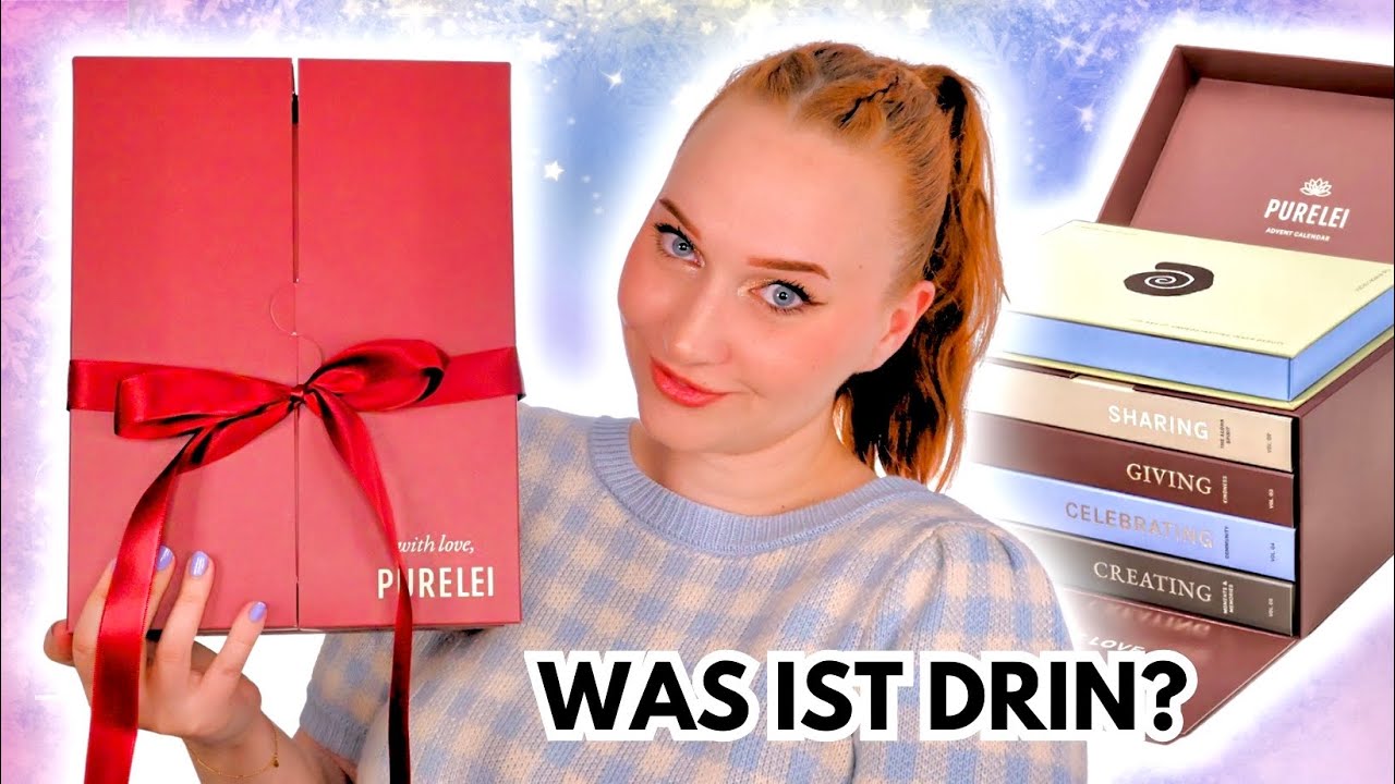 Purelei Schmuck ADVENTSKALENDER 2025 Inhalt (silber) & Gewinnspiel | LikeADaisyInSpring