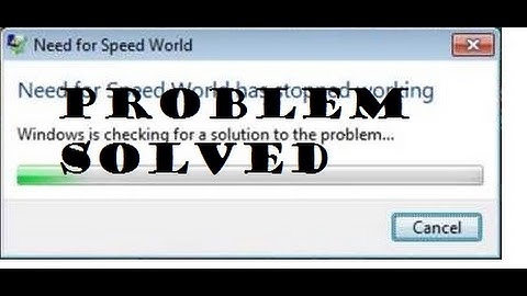 nfs most wanted speed.exe stopped working fix