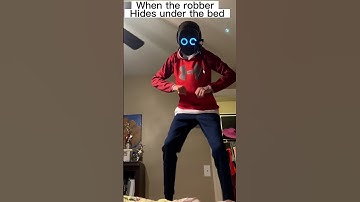 That robber is never coming back there again😂 #comedy #funny #viral