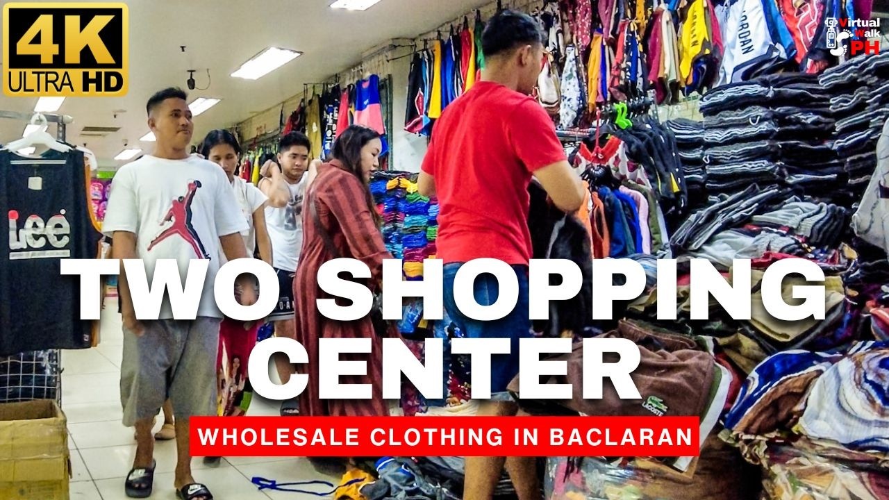 [4K] FASHION Bargain at TWO Shopping Center Baclaran | Wholesale Apparel Hub Tour (2025)