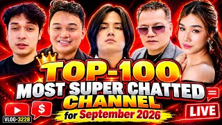 ⭕️ MOST SUPER CHATTED CHANNEL SA KALINGAP & TOP-100 OVER ALL FOR SEPTEMBER 2026