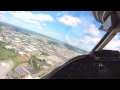 Learjet 35A Landing Teterboro NJ