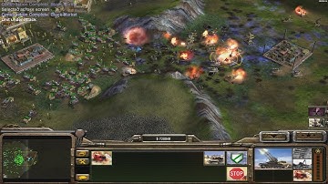 Fast GLA Demolition - Command & Conquer Generals Zero Hour - 1 vs 7 HARD Gameplay