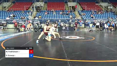 126 Lbs Consi Of 64 #2 - Michael Fredrickson, Okla...
