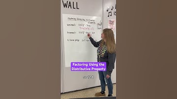 Factoring using the distributive property #iteachalgebra #math #algebra #mathematics #iteachmath