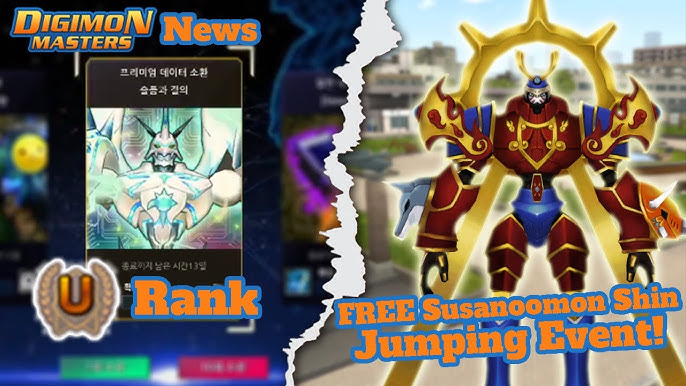 DMO Update & Events : Free Fanglongmon (Shin) Jumping Event & More! -  Digimon Masters Online NADMO 