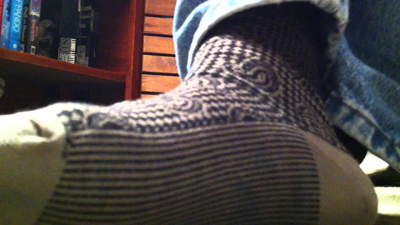 Tan and Black Patterned dress socks (with Bass Weejuns)