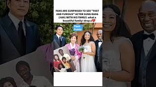 Fast &amp; Furious Star Sung Kango Rare Family Moment Surprises Fans #ytshorts #fypage
