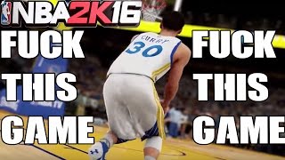 F*CK THIS GAME! (NBA 2K16) | 2K Rage