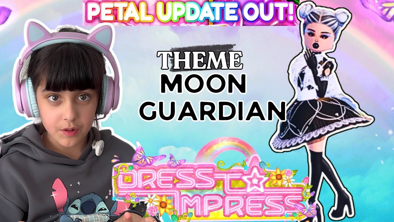 Theme Moon Guardian in Dress To Impress | Petal Update | Spring Update DTI 