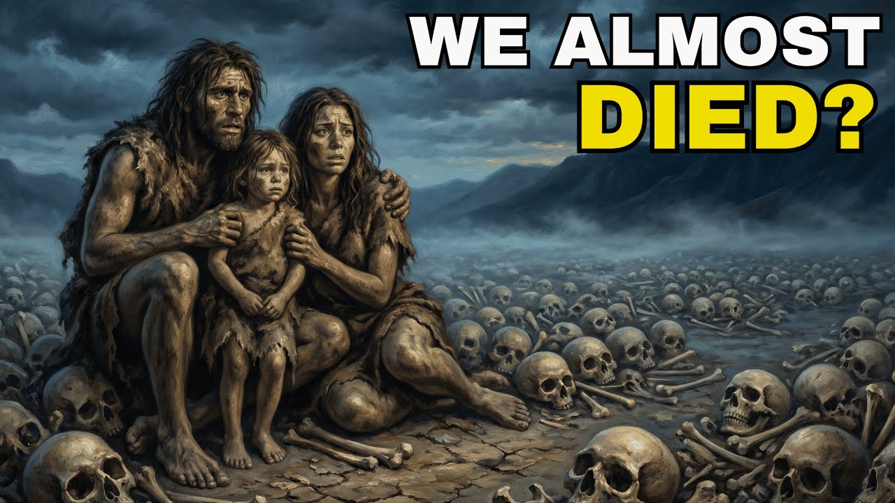 Did Early Humans Almost Go Extinct ? | History For Sleep