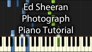 Ed Sheeran - Photograph Tutorial (How To Play on Piano) screenshot 3