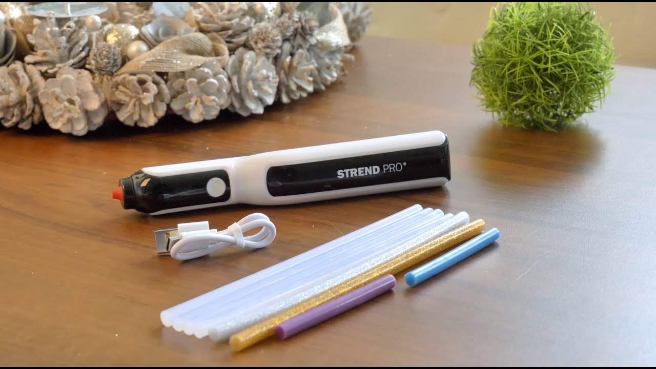 2130042 - Tavné lepiace pero Strend Pro s USB nabíjaním