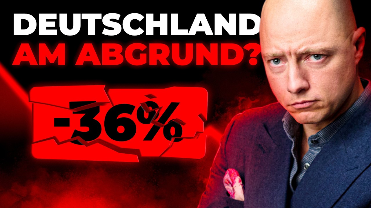 Deutsche Wirtschaft kritisch! DAX kurz vor 36% Korrektur?
