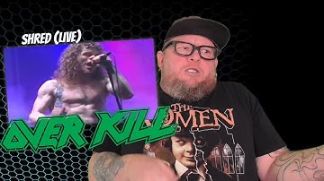 OVERKILL - Shred (LIVE)  (Flashback Reaction)