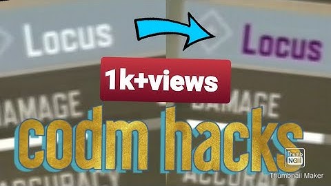 how to change weapon name color in CODM || art