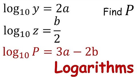Logarithms Exercise 9.1 Q9  Class 9 Maths ICSE  ML Aggarwal Solutions