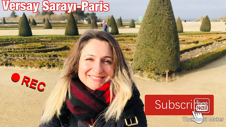 Paris - Versay Sarayı ya da Versailles Sarayı