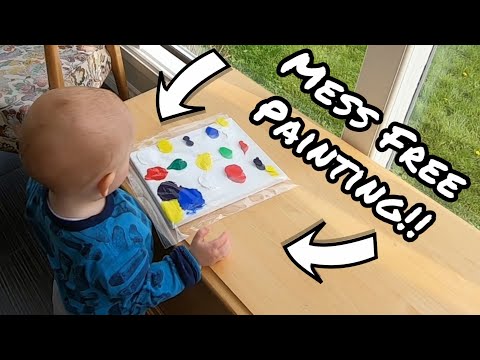 No-Mess Finger Paint Activity - Teaching Littles