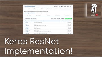 ResNet Keras Implementation!
