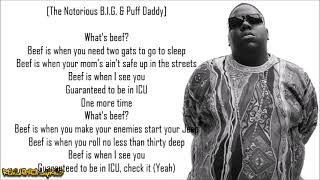 What'S Beef Biggie Smalls Lyrics - Colaboratory