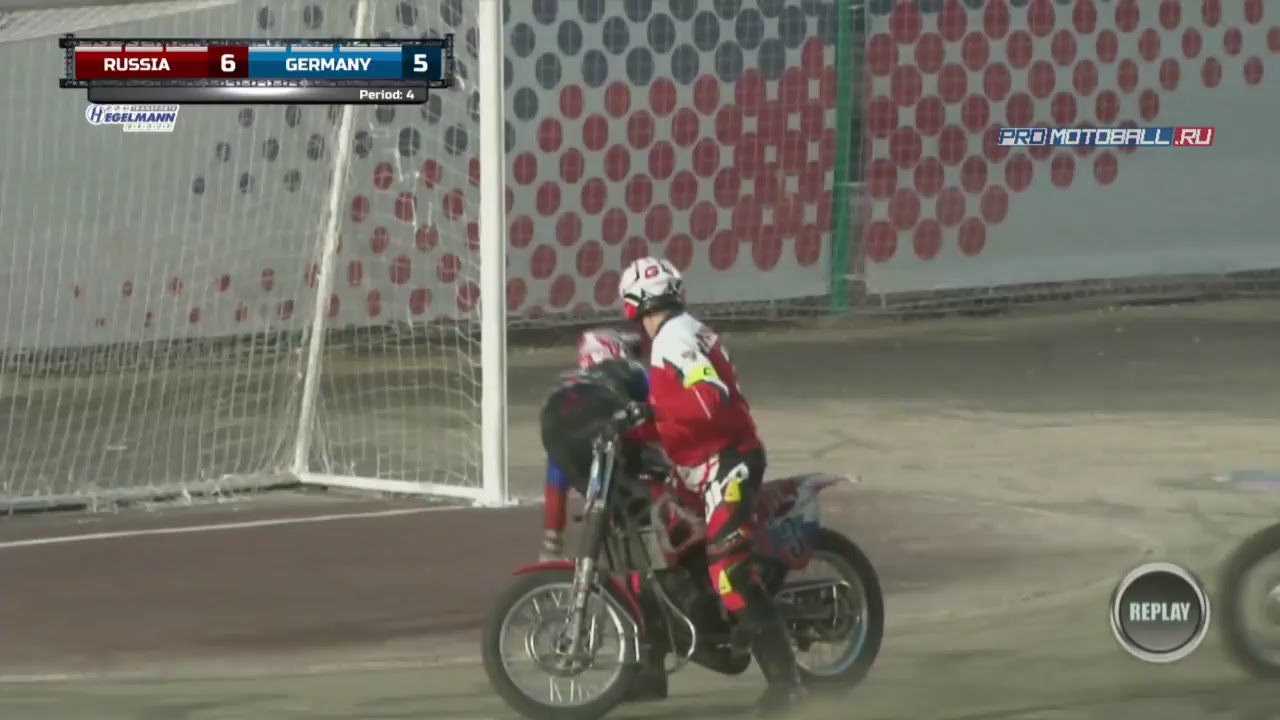 MOTOBALL EURO-2018. Russia vs Germany // Россия - Германия