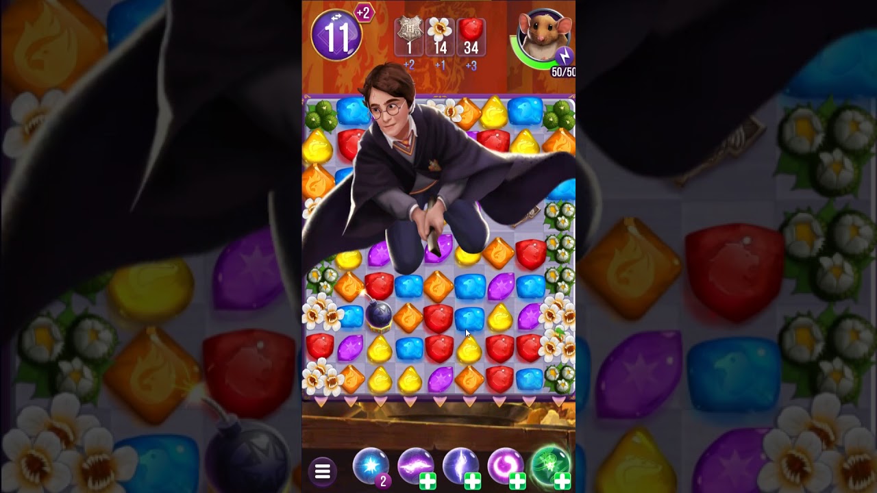 Harry Potter: Puzzles & Spells level 663 no boosters