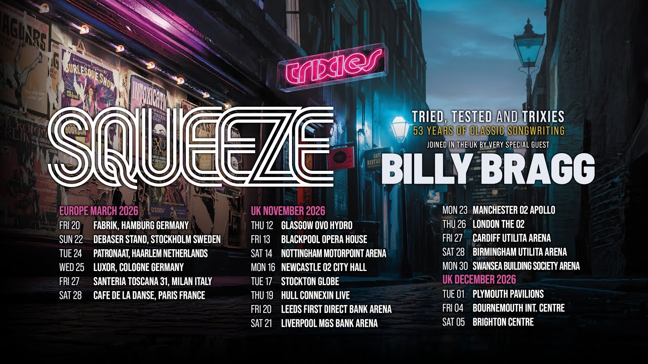 Squeeze – The Official Website