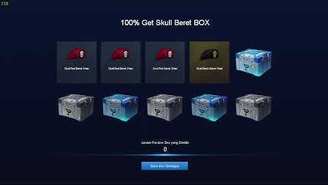 Box Skull Beret pointblank