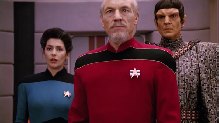 Riker tells Picard to shut up Star Trek TNG (HD)