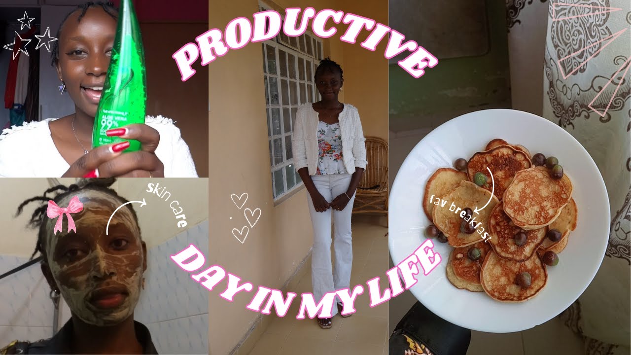 A Productive Day in my life (waking up at 5 / working out) - YouTube