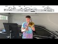 Jazz etude for trombone c major jack gale  nathan chambers